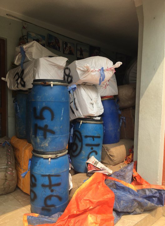 360Expeditions's tweet photo. #Everest 2019: Life packed into Barrels and quality new Boots for our Sherpa team (you'd be surprised how many outfitters don't provide this!) Everest packing and sorting. Its all GO! https://t.co/OKZgwqiITp