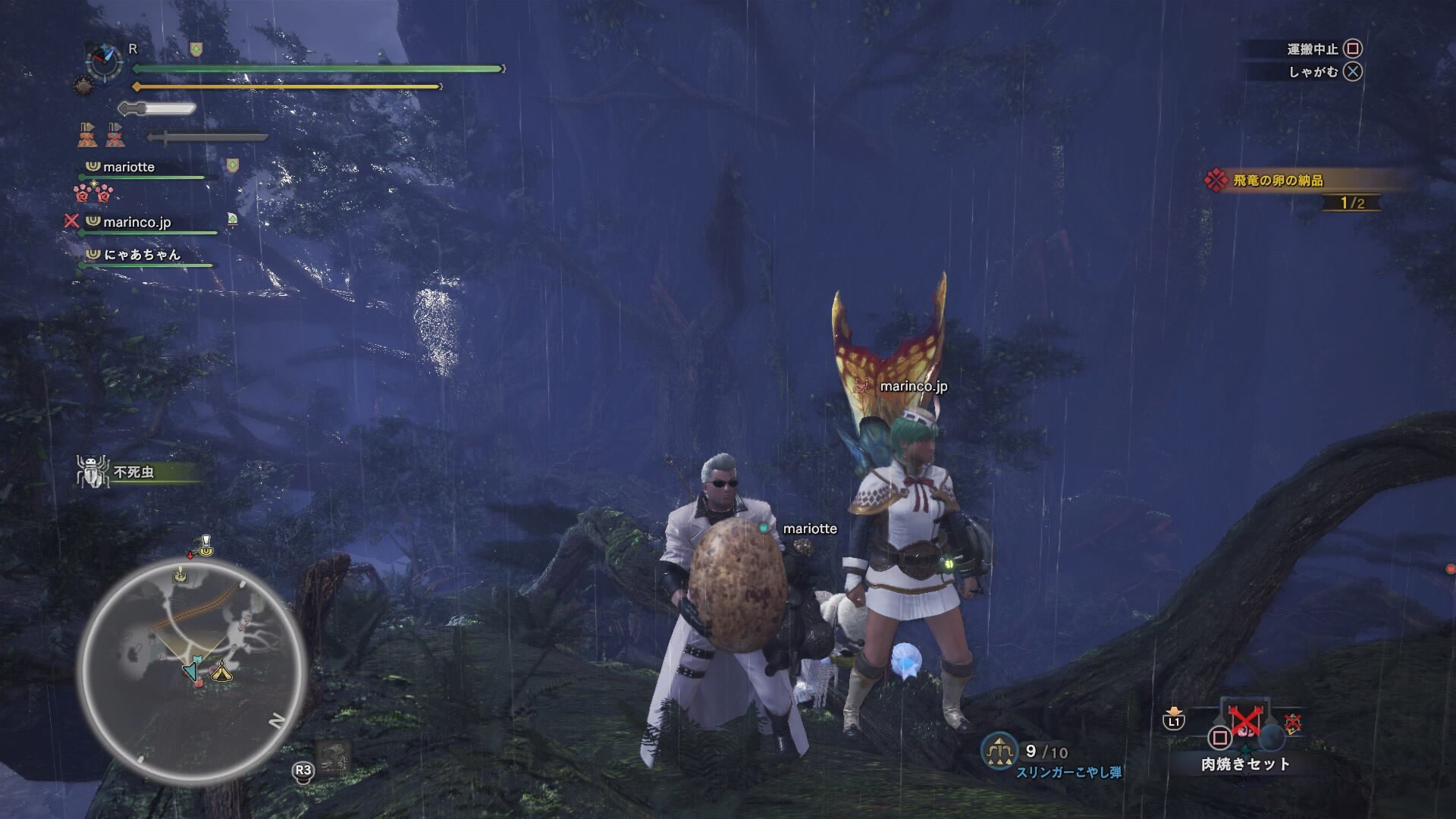 R 今日のモンハンは嫁さんに卵を運ばされました W Mhw Mhw自己紹介カード モンハン モンハンワールド モンスターハンターワールド 納品クエスト 旦那に運ばす嫁さん T Co Zxnyfpi4zf Twitter