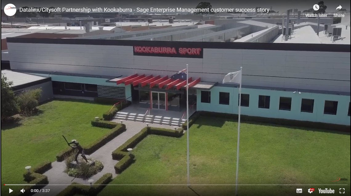 Datalinxltd's tweet photo. The @DatalinxLtd and CitySoft partnership with @KookaburraCkt: #Sage Enterprise Management customer success story: this video has just been showcased at the #SagePartnerSummit - https://t.co/mt6g7ZVsnO #WHMEM #WMS #EnterpriseManagement #DriveToThrive https://t.co/rUwZPyrj2g