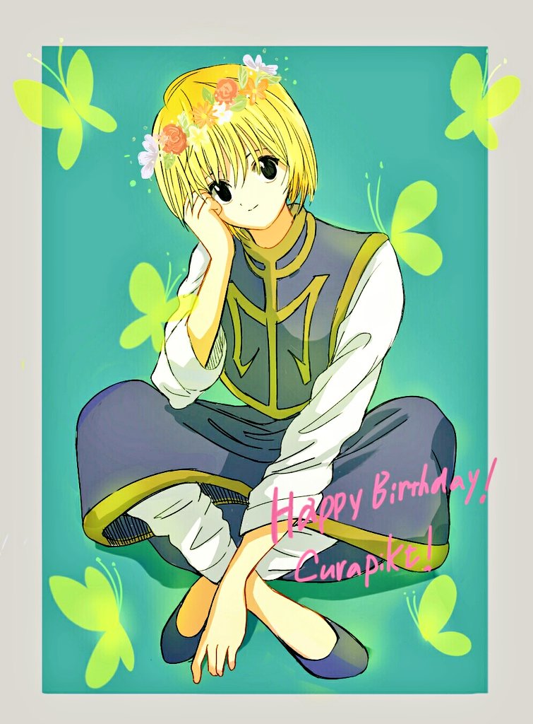 クラピカーー！お誕生日ーー！！
おめでとーーー！🎉🎉🎂✨😂🌸

#クラピカ生誕祭2019