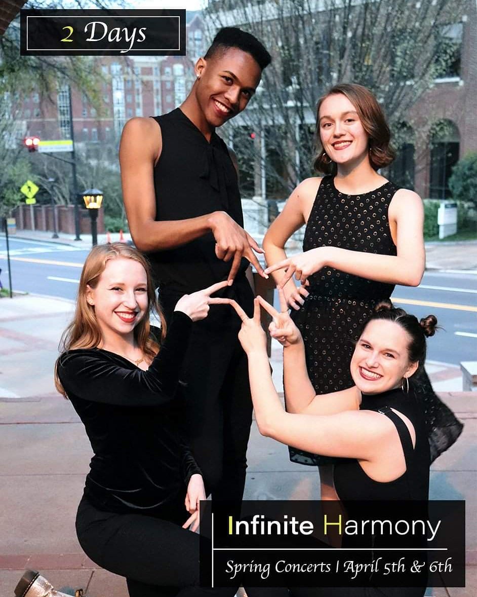 | 𝒯𝓌𝑜 𝒟𝒶𝓎𝓈 |
~
The Stars are ready to shine bright in just TWO DAYS! They wanna show you how they twinkle! 
~
The Spring Concerts are Friday and Saturday, April 5th and 6th, at 8:30pm in East Architecture 123. Check the link for ticket info!
~
facebook.com/events/2662876…