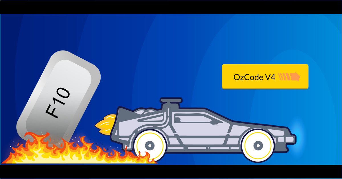 oz_code's tweet image. Great Scott! You’re telling me I’ll never have to use F10 again?! ow.ly/Ztv350oRiFK #OzCode #OzCodeV4 #Debugging