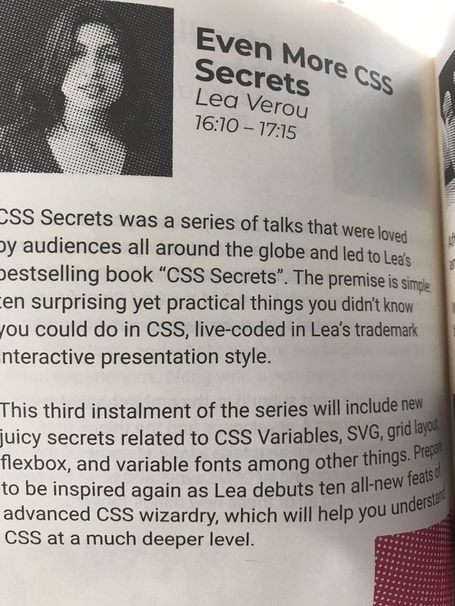 TheHashton's tweet image. Up close and personal on CSS secrets with @LeaVerou @FrontendNE . Many useful little gems 💎

#FrontEnd #FrontendNE #css #webdevelopment