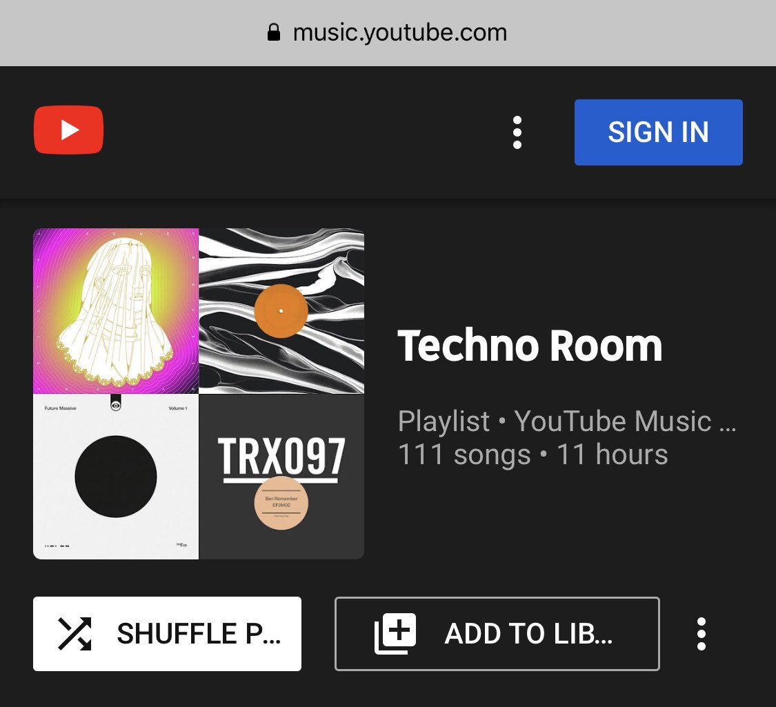 FutureMassive's tweet photo. .@youtubemusic have added ‘Amethystine’ by @EluizeMusik to their #TechnoRoom playlist.
Tune in here: https://t.co/F30j9iVimw https://t.co/Q8bmGvb1eE