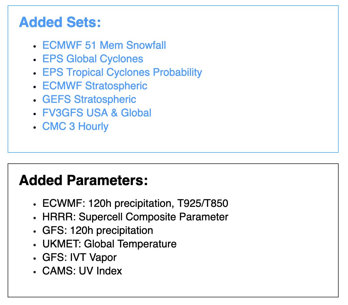 weathermodels_'s tweet image. We have added a lot of cool new stuff to our portal within the last few days. Check it out on weathermodels.com! #weather #weathermodels 

Want to get more updates? Subscribe to our newsletter!
bit.ly/2Ug8PL2