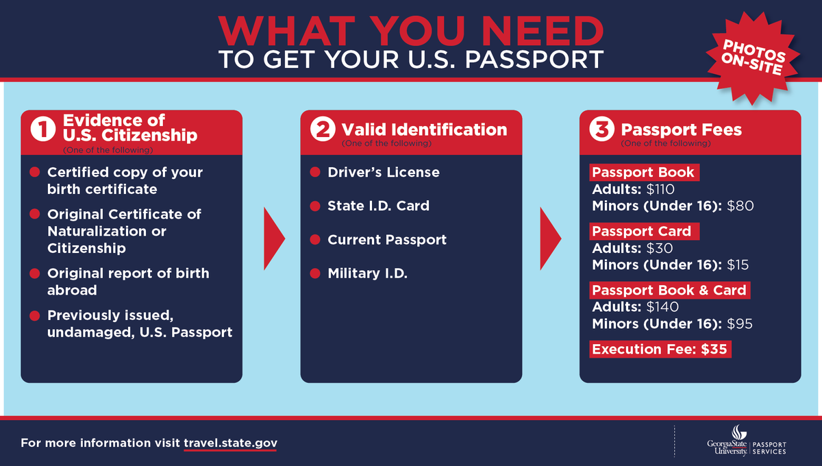 gsuvending's tweet photo. Apply for your passport at the Clarkston Passport Fair on Tuesday, April 16 from 9 a.m. to 2 p.m. Expedited and routine service will be offered. No appointment needed! Photos on site! Make hyperlink to the passport webpage: https://t.co/Y3nBjXgwEc
@GeorgiaStateU @gsucehd @gsuoii https://t.co/zHE7gwvKdg