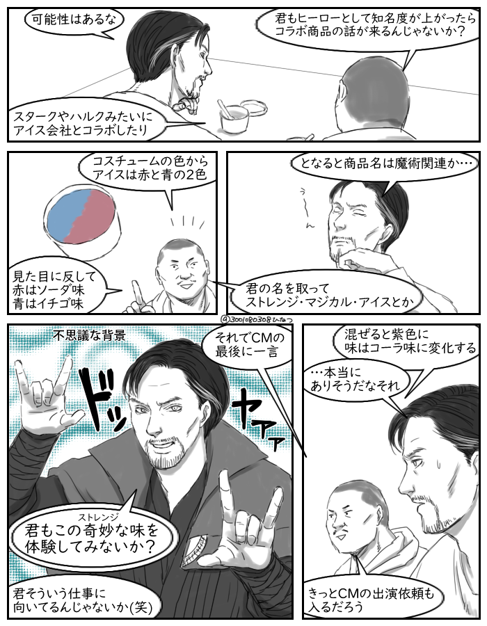 ストレンジ先生の買い物→味見→コラボ商品を考える 