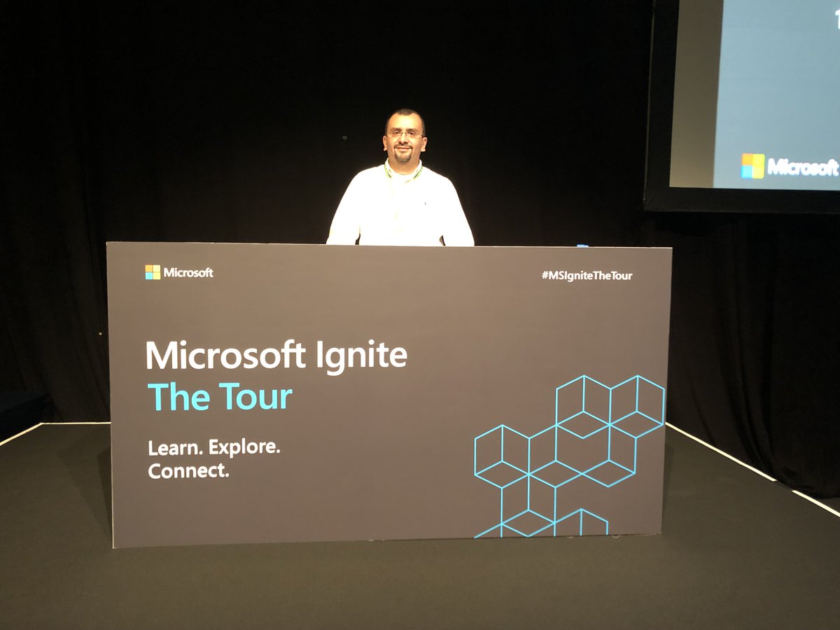 ITCalls_ANabil's tweet photo. Amazing week passed @DubaiWorldTrade presenting @Microsoftignite #MSIgniteTheTour and delivering 2 successful sessions as well as winning the #CISO50 Award @tahawultech
Thanks to Everyone who made this real
#MVP #MVPBuzz https://t.co/5fka11EoO0