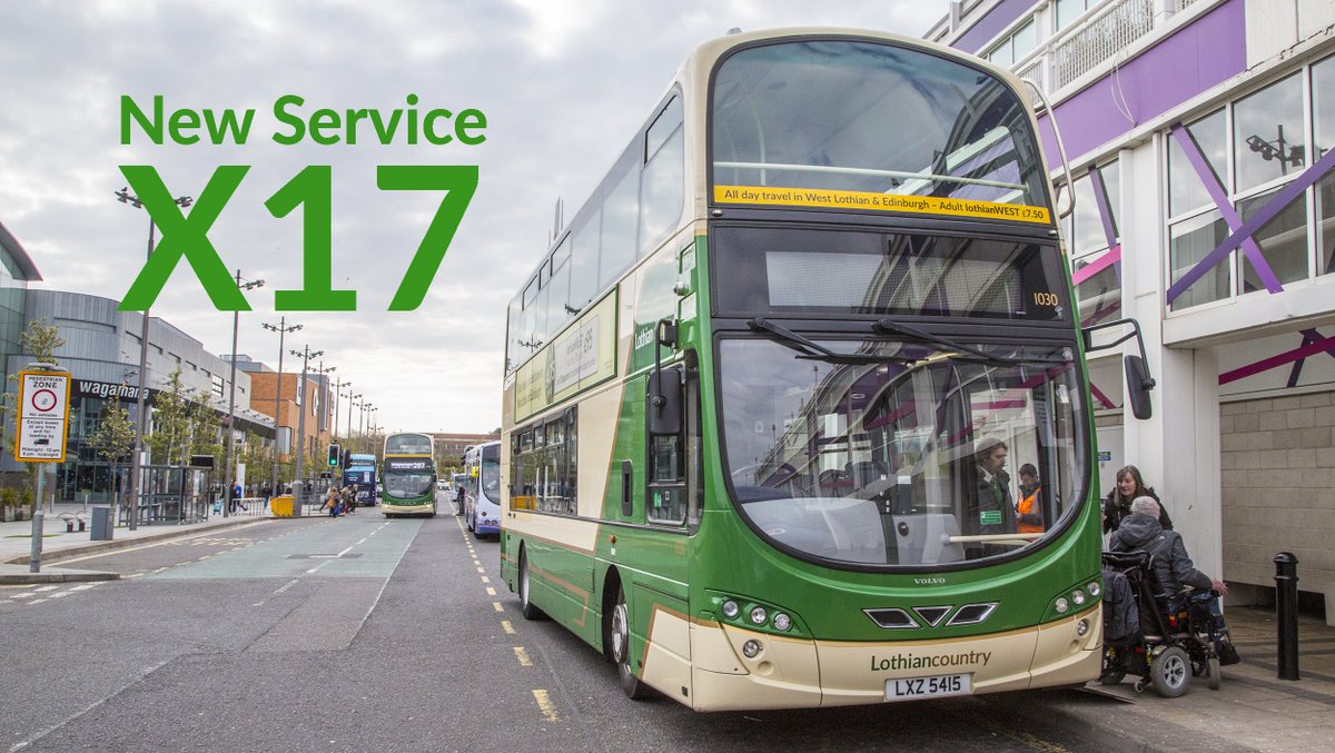 LothianCountry's tweet photo. Another new Lothian Country bus service for West Lothian..
https://t.co/3PvB8mFQzq
#newbusroutes #westlothian #serviceX17 https://t.co/5N9RsGCddG