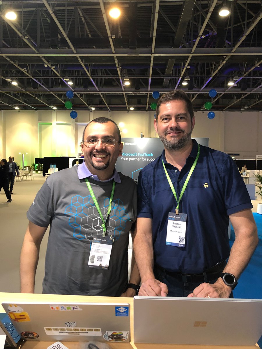 ITCalls_ANabil's tweet photo. Amazing week passed @DubaiWorldTrade presenting @Microsoftignite #MSIgniteTheTour and delivering 2 successful sessions as well as winning the #CISO50 Award @tahawultech
Thanks to Everyone who made this real
#MVP #MVPBuzz https://t.co/5fka11EoO0