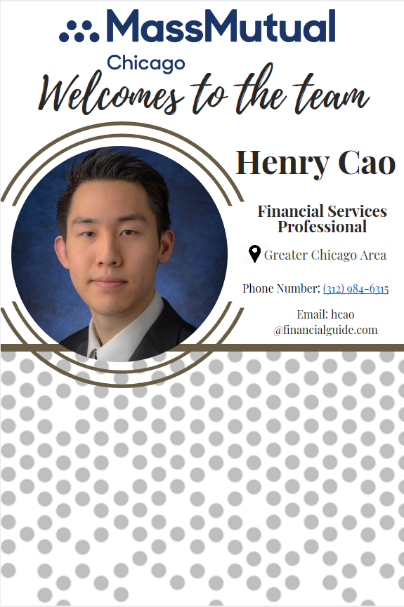 MassMutualChi's tweet photo. Welcome to the team Henry Cao we're so lucky to have you!
#MMChi #Growth #LiveMutual https://t.co/kTnjN38i9L