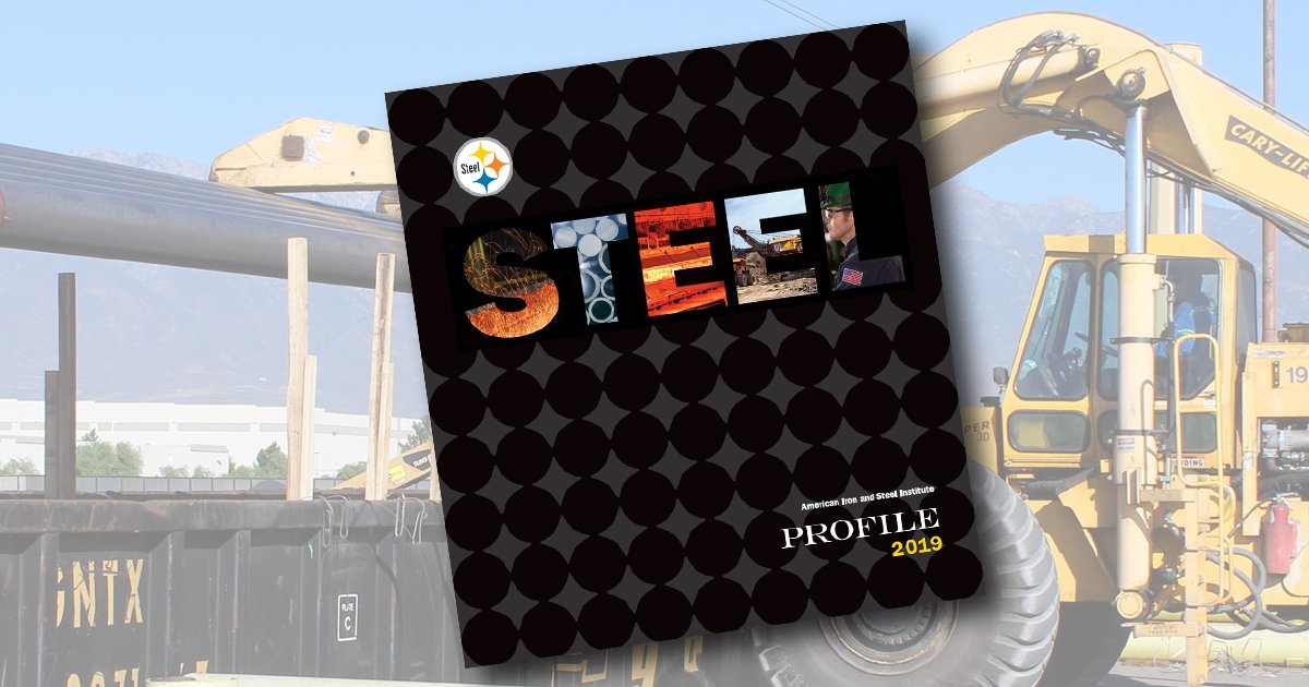 aisisteel's tweet image. JUST RELEASED: The 2019 @aisisteel Profile Book is now available for free download here: ow.ly/J80M50p0sk6