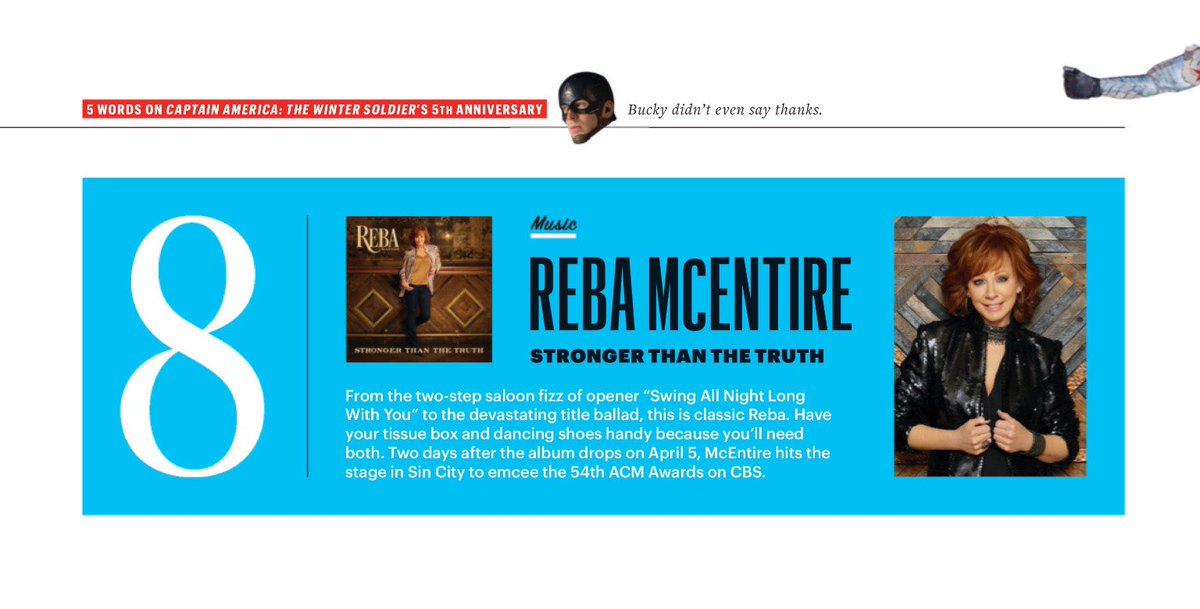 Thanks @EW for including #StrongerThanTheTruth on this week’s #TheMustList!