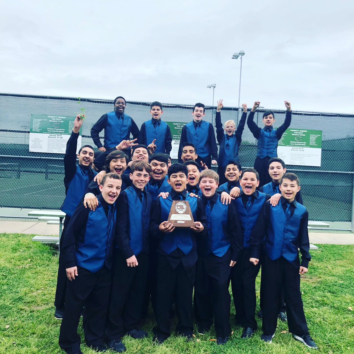 So insanely proud of these kids for the months of hard work, early morning rehearsals, and amazing spirit they put into preparing for this performance. Well worth it! #wolfchoir #UIL2019 #SuperiorRatingsAllAround