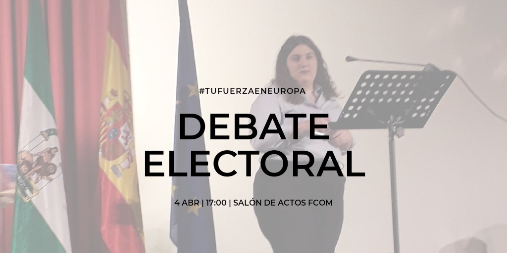 Partido_MSE's tweet photo. ¿Tienes dudas sobre qué hacer el próximo domingo? No te pierdas mañana el debate entre los cuatro candidatos que se presentan a las #EuropeasFCom 

#TuFuerzaenEuropa #MSE https://t.co/v20dweeMoL