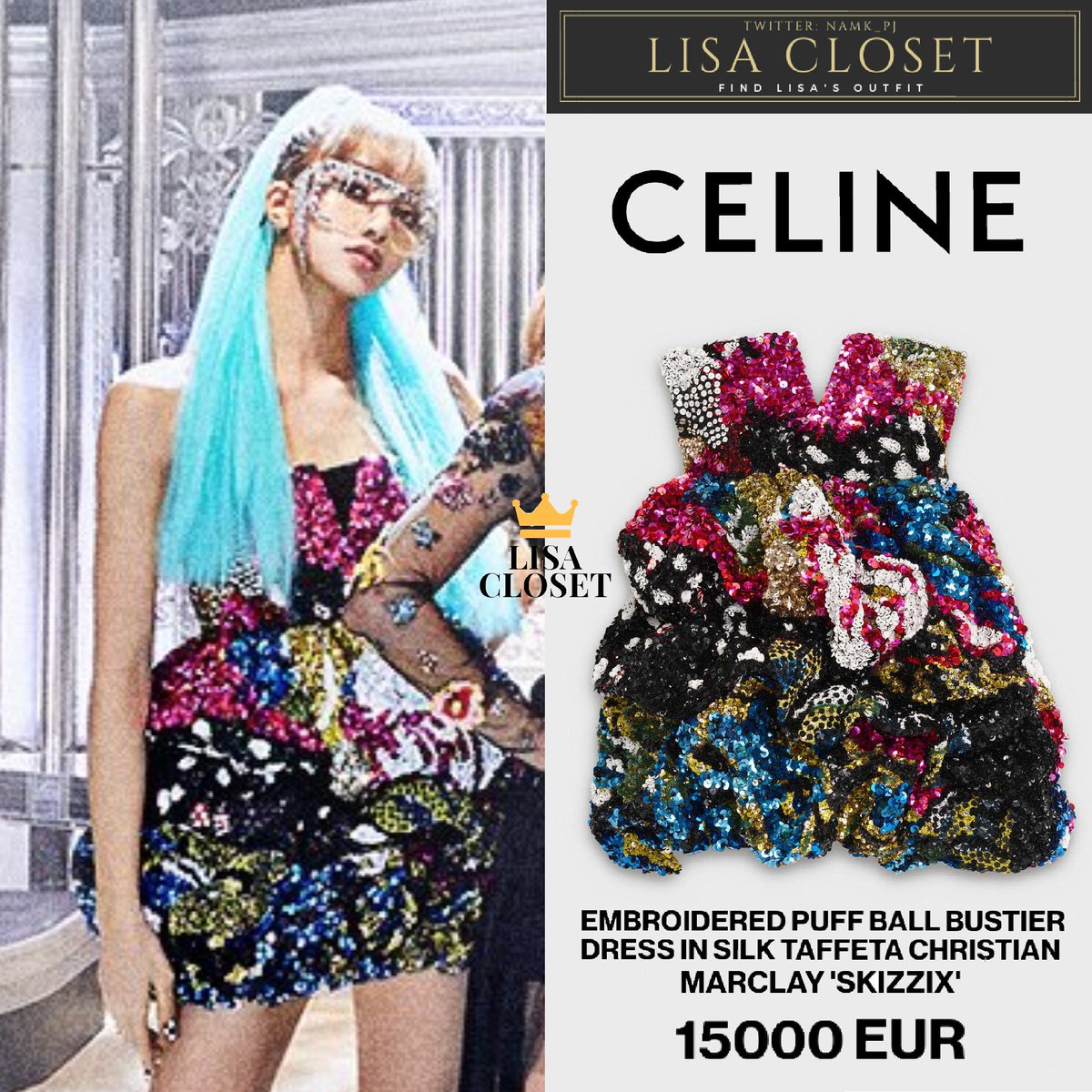 sequin bustier dress