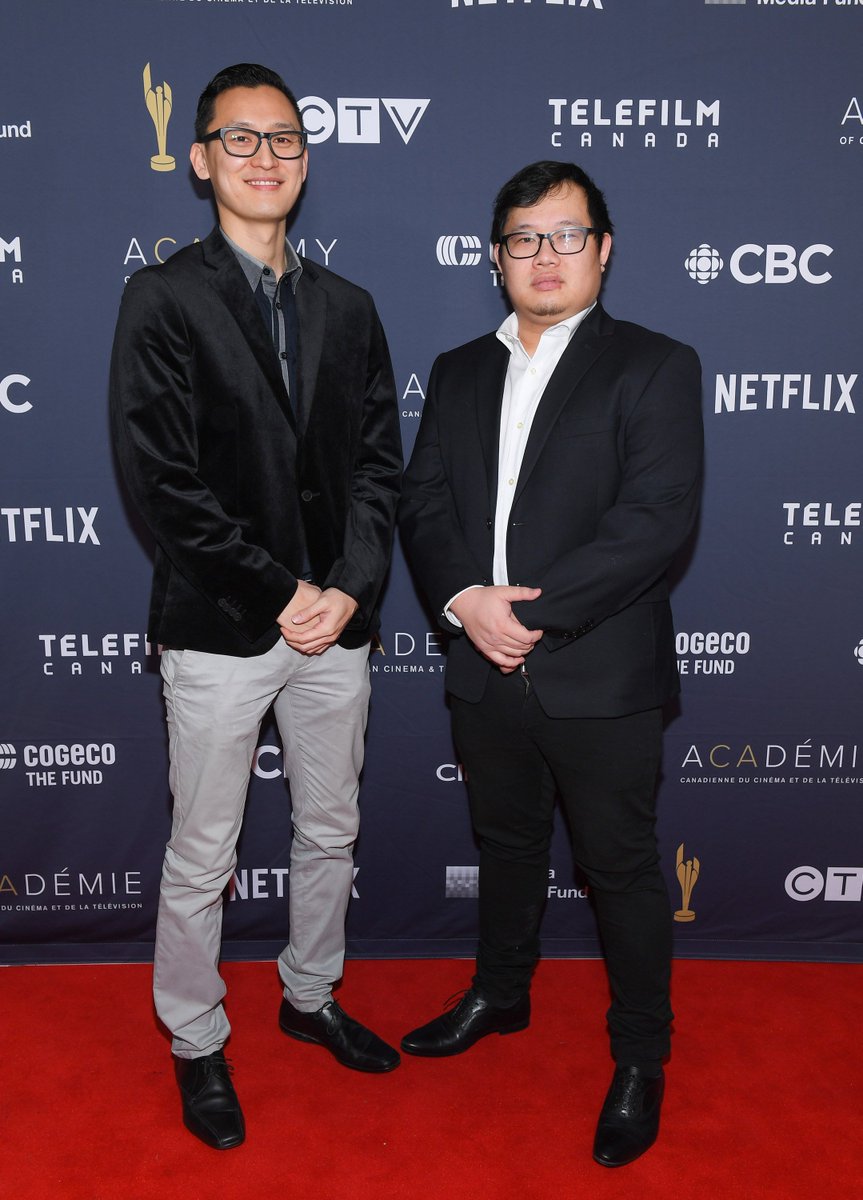 Check out our #CdnScreenAwards nominees for Our House on the red carpet! Kate Moyer for Best Supporting Actress and Brian Huynh and William Chang for Best VFX. Our House is available for rent or download on VOD now! <a href="/TheCdnAcademy/">The Canadian Academy</a>