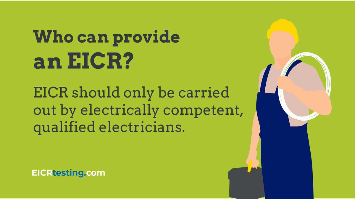 An EICR (electrical installation conditioning report) can be given by certified and competent electricians. They will check your household for any damage, deterioration, defects and noncompliance electricals, which could potentially be dangerous.