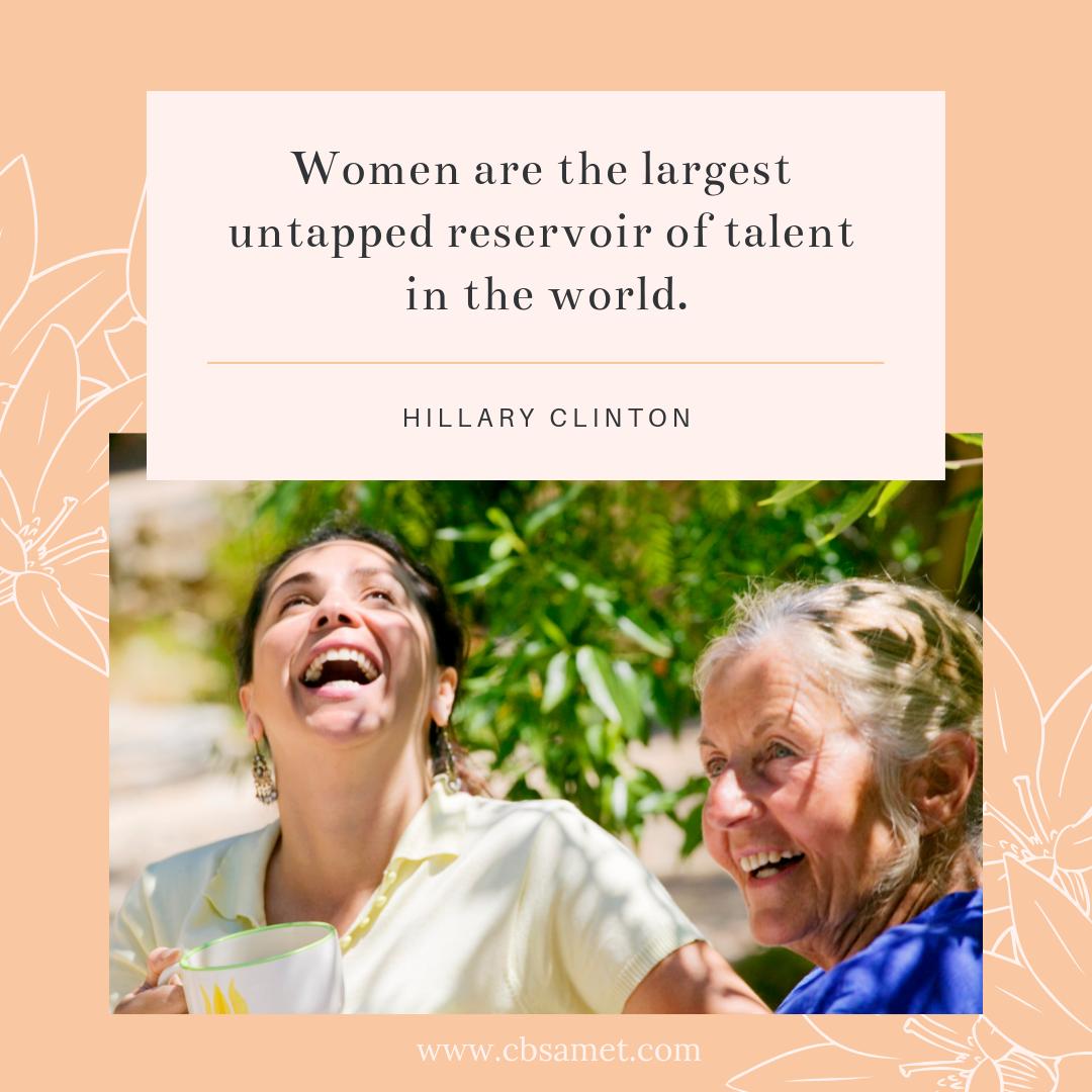 CBSamet1's tweet photo. #WomenWednesday #WednesdayWisdom #WisdomofWomen @HillaryClinton https://t.co/qyZmfLUKOo