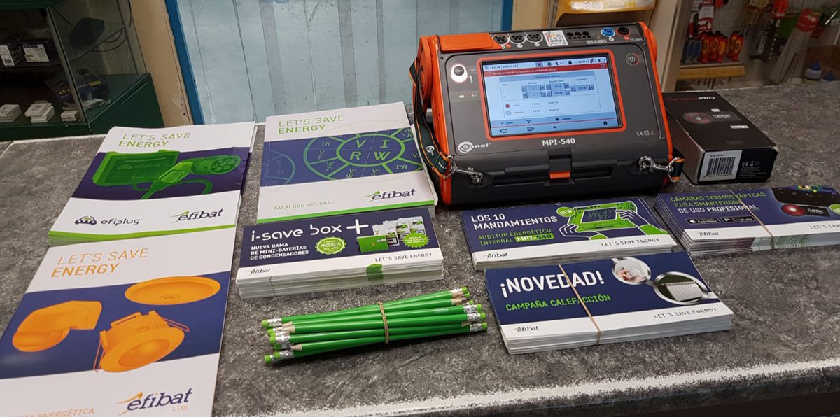 efibat's tweet photo. Durante el día de hoy estuvimos en @DielectroM, delegación de Talavera de la Reina con la presentación de nuestros productos. Muchas gracias al equipo por hacernos sentir como en casa 💪🏻💪🏻😀😀😜😜 #efiplug #mpi540 #efibat https://t.co/QDYcpL2wZC