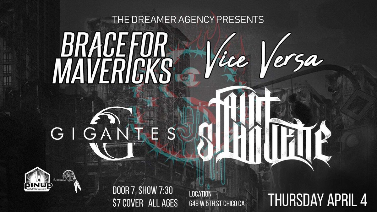 🚨Chico, you're up first!
Our run alongside @ViceVersa_Noise begins tomorrow!