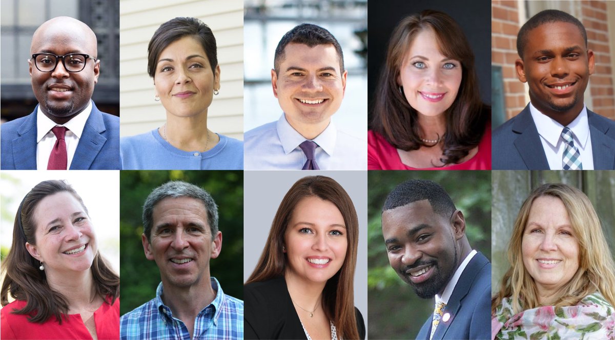 States_Win's tweet photo. Coming off the coattails of our first candidate win of 2019 last night...

Announcing the first set of Nov 2019 candidates. Help us raise funds for these incredible people as we work to flip the VA legislature and make blue inroads into MS. 

https://t.co/jN6q5zjWA6
#BlueWave2019 https://t.co/xtpHIHcTfu