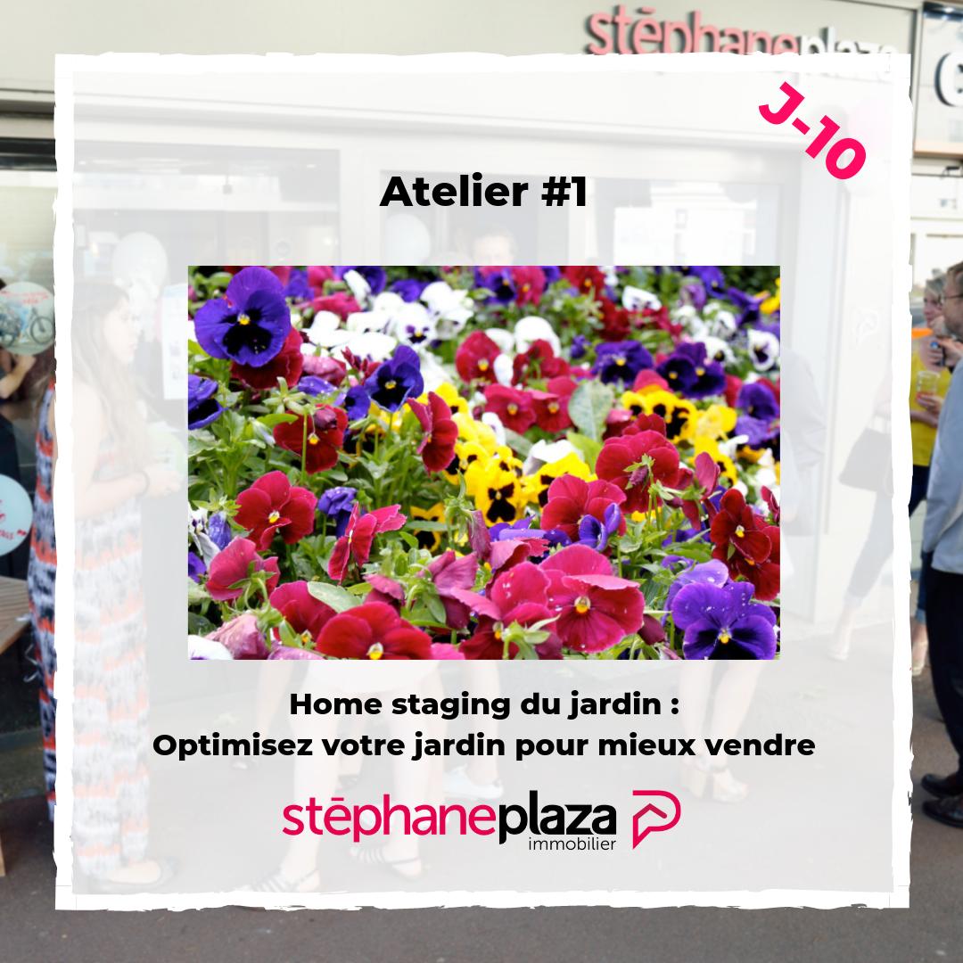 🏡 J-10 avant nos portes ouvertes !
🌼 Notre premier atelier des portes ouvertes sera consacré au "Home staging" de jardin 🌼. 
Inscrivez-vous sur le lien de l’événement pour nous indiquer votre présence. C'est par ici 🎉 buff.ly/2WDejMy. Venez nombreux ! #jardin