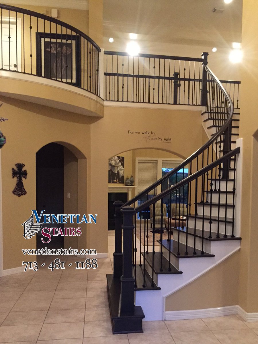 A total stair remodel at the Lampe home, updating the profile of their stairs

venetianstairs.com/the-lampe-resi…

#Stairs #Balusters #Railing #Forged #Iron #ClassicStairs #StairRemodel #HoustonHome #HoustonInteriors #HoustonDesign #HoustonIron #HoustonStairs #HoustonRemodel