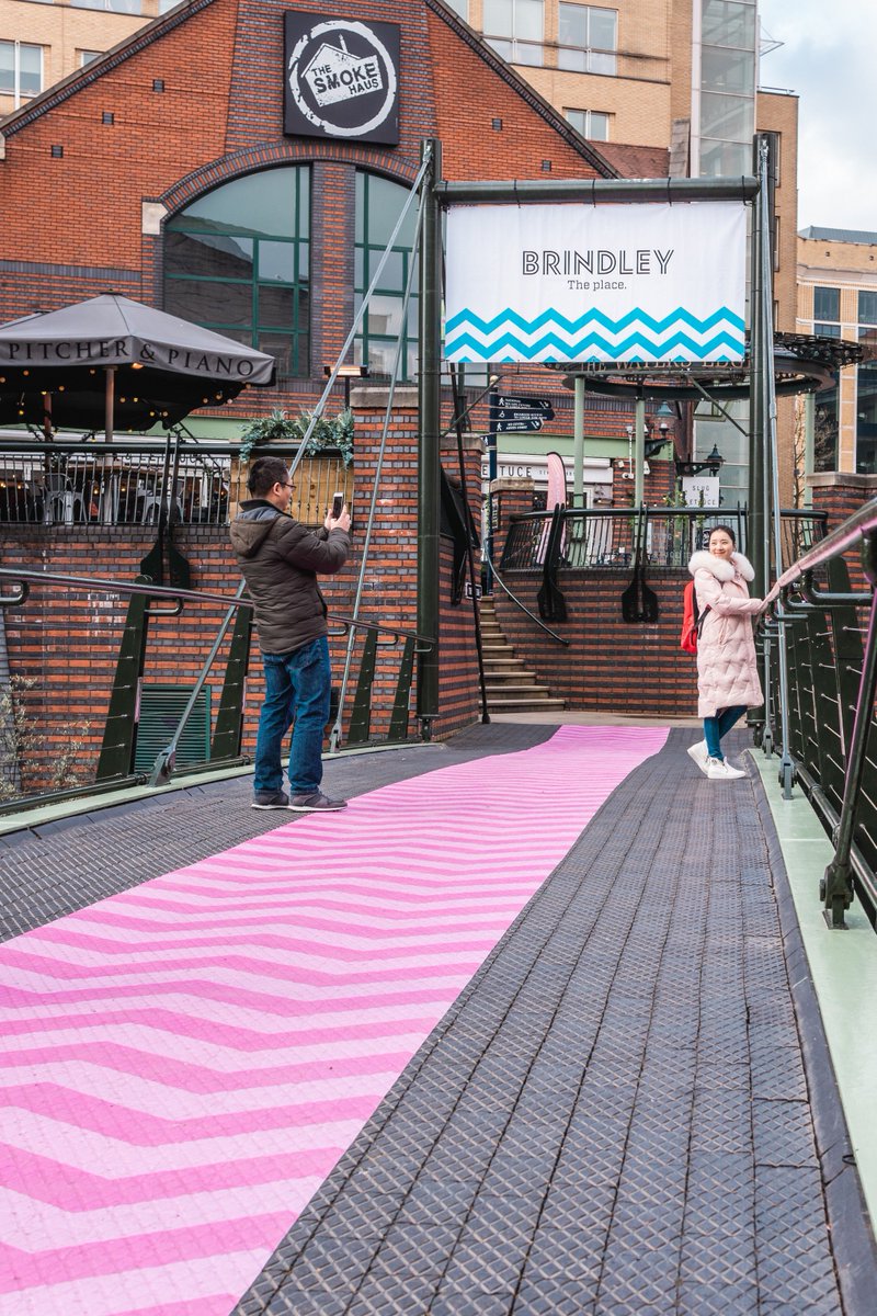 Brindleyplace's tweet image. The @Brindleyplace estate is looking extra colourful today after the launch of our new rebrand. If you have visited us today, we love to know your thoughts on our bold rebrand?