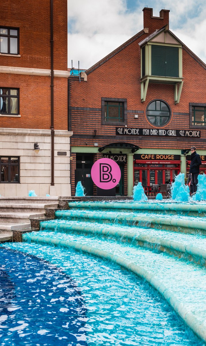 Brindleyplace's tweet image. The @Brindleyplace estate is looking extra colourful today after the launch of our new rebrand. If you have visited us today, we love to know your thoughts on our bold rebrand?