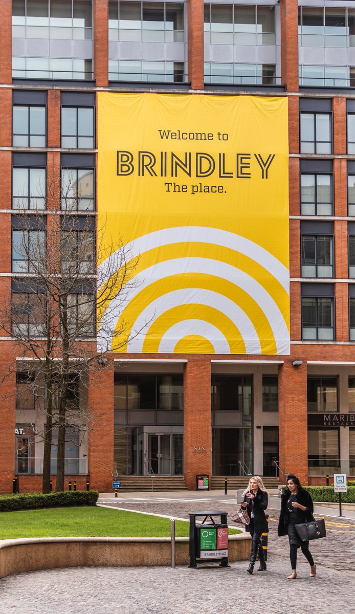 Brindleyplace's tweet image. The @Brindleyplace estate is looking extra colourful today after the launch of our new rebrand. If you have visited us today, we love to know your thoughts on our bold rebrand?