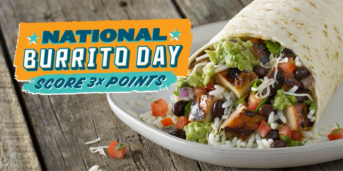 National Burrito Day 2019 Qdoba Burrito Walls