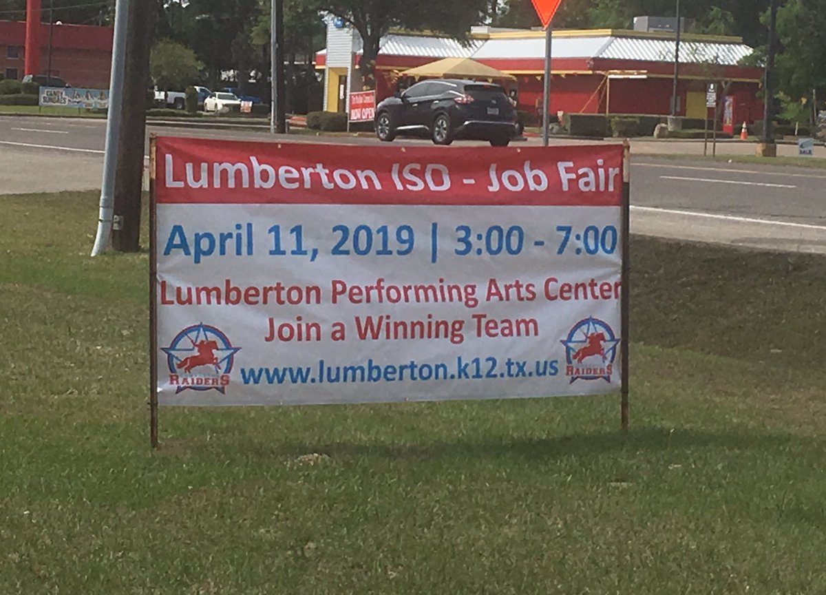 LISDEmployment's tweet photo. Come join a winning team here at Lumberton ISD! https://t.co/8MCa2CK2r1