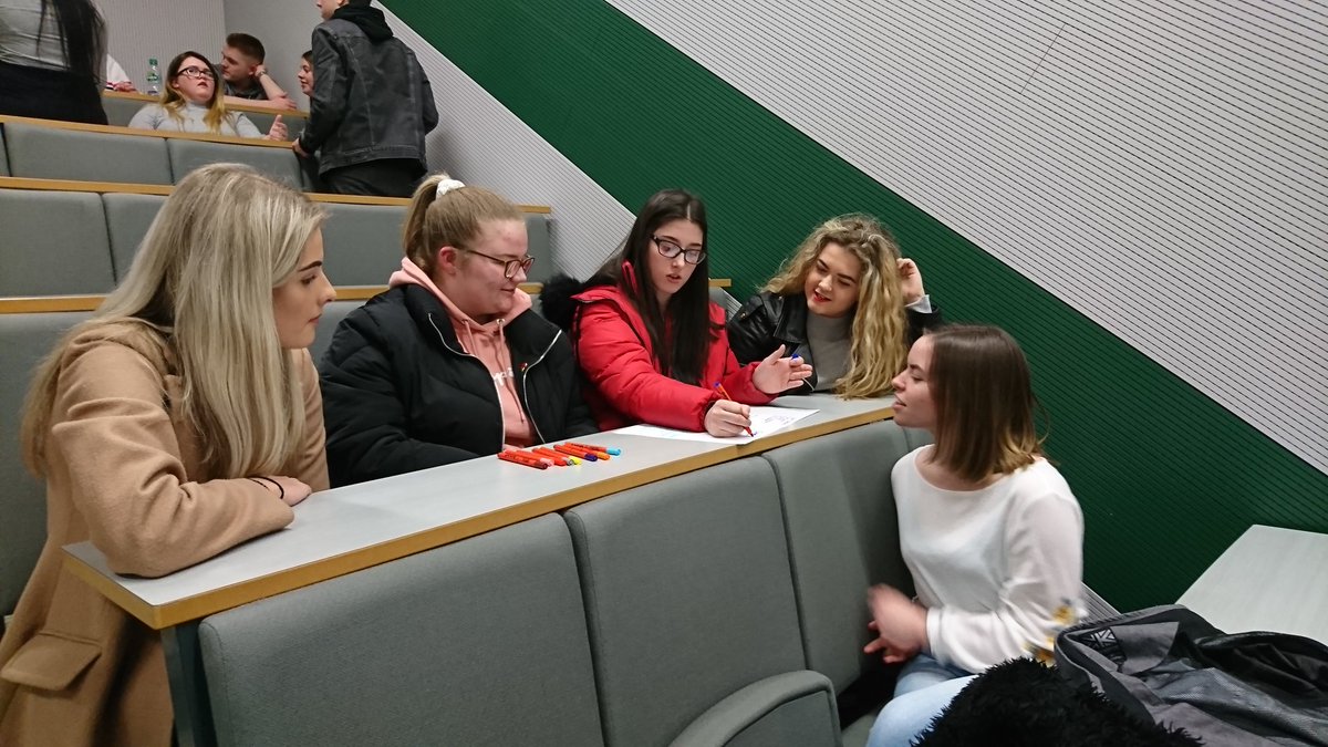 KTPerry123's tweet photo. Well done Year 12 - some excellent team work and presentations today. Thanks for a lovely afternoon and thank you for having us @NorthumbriaUni 😊 #takeontomorrow https://t.co/o9vzdd0CsL
