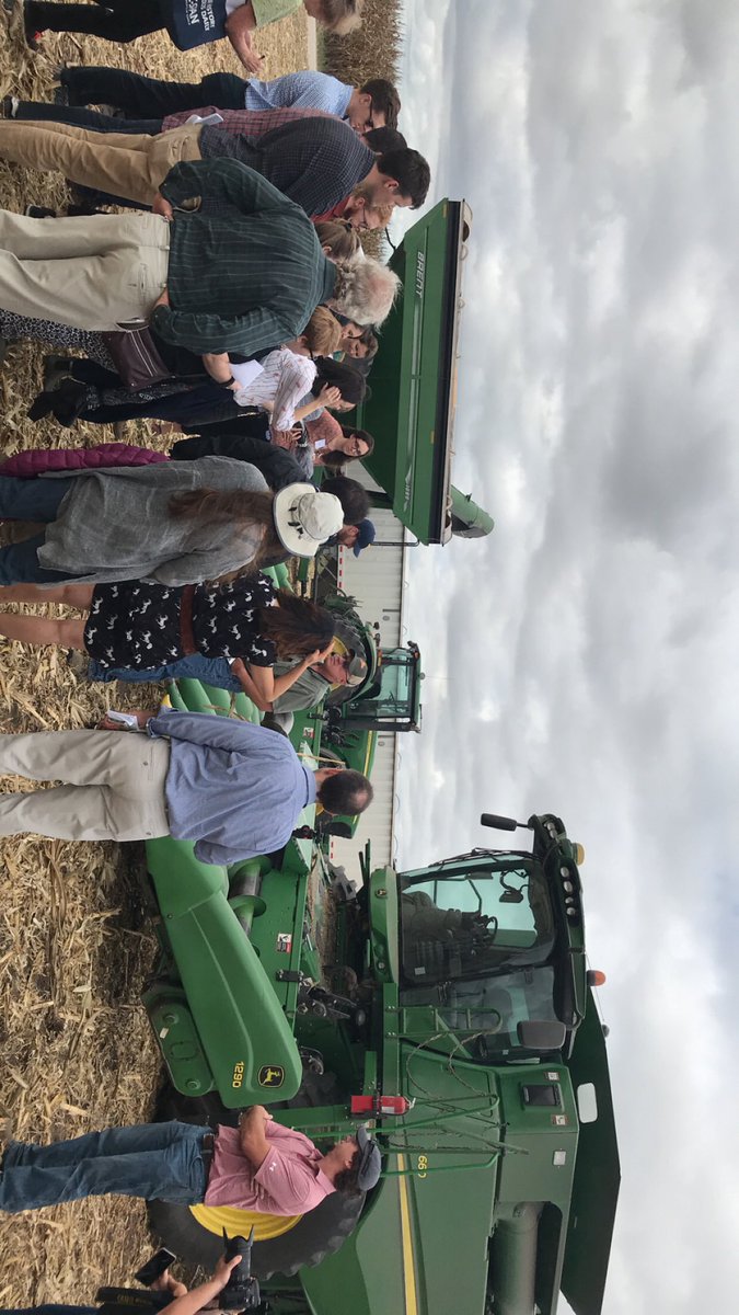 rachellraines's tweet photo. One of the best parts of my job is helping others learn more about Agriculture and Farming! Photos from the @NatPress event at @FahrmeierL farm last fall! #AgronomyWeek #Contest https://t.co/ZZ70zKhHka