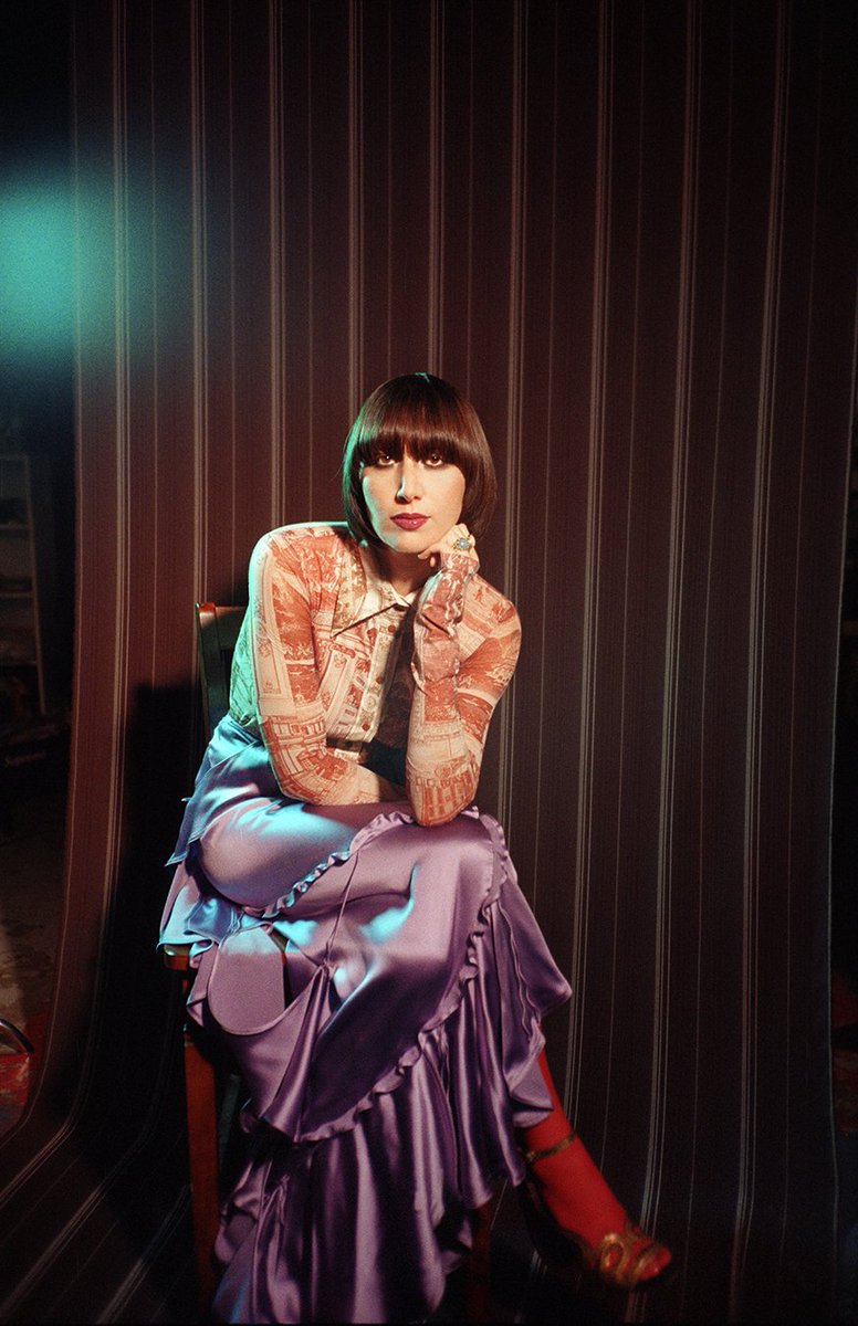 officemagnyc's tweet photo. "Life is not black and white, it’s a million different shades, and there’s so much absurdity." Karen O (@KO) for #officemagazinenyc Issue 10 #officeissue10 https://t.co/KzVSs4rN71