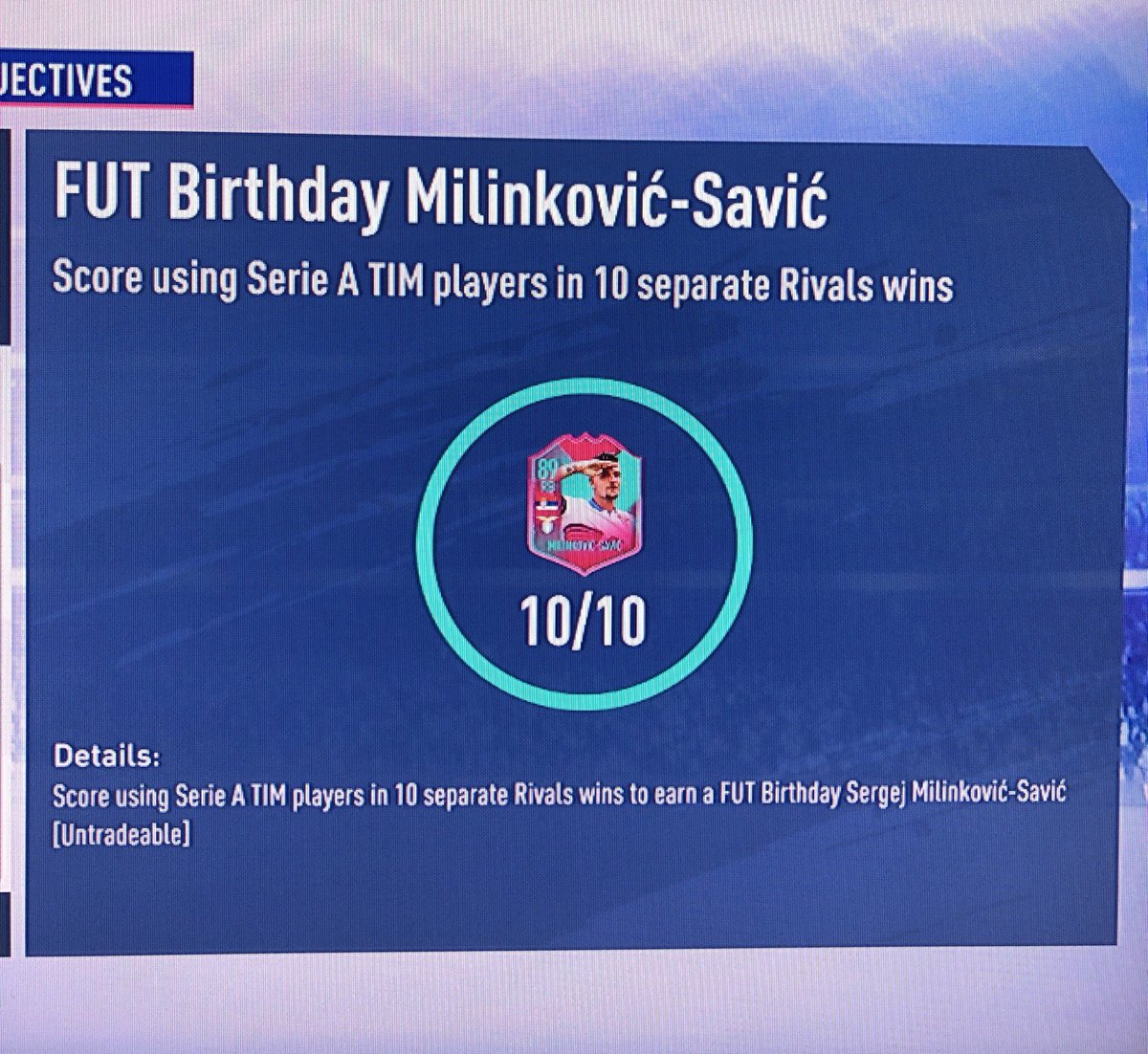 IllicitFC's tweet photo. Completed these weekly objectives simultaneously with Emre Can! #fifahack #fut19 #FUT #fifa19 #fifa #weeklyobjective #milinkovic #boateng https://t.co/iWCiNHfxBQ