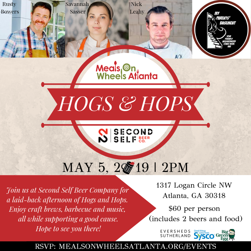 MOWAtlanta's tweet photo. Save the Date! J🐷in us at @secondselfbeer for a laid-back afternoon of Hogs &amp; Hops! To purchase tickets for this fun event, please visit https://t.co/m4JZH8MYPh

#hogsandhops #cincodemayo #dosomethingabouthunger https://t.co/irXzci5ZDP