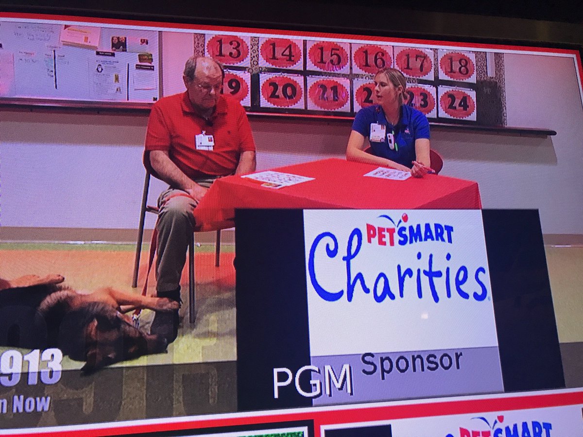 RileyCLZone's tweet photo. We’re excited to premiere our #PetTherapyBingo in the @teammates4kids #clzone Thanks to @petsmartchariTs and @RileyKids for supporting #PetTherapy! AND dog Brody is a @petsmart Good Companion graduate! https://t.co/rtgdrYbsA6