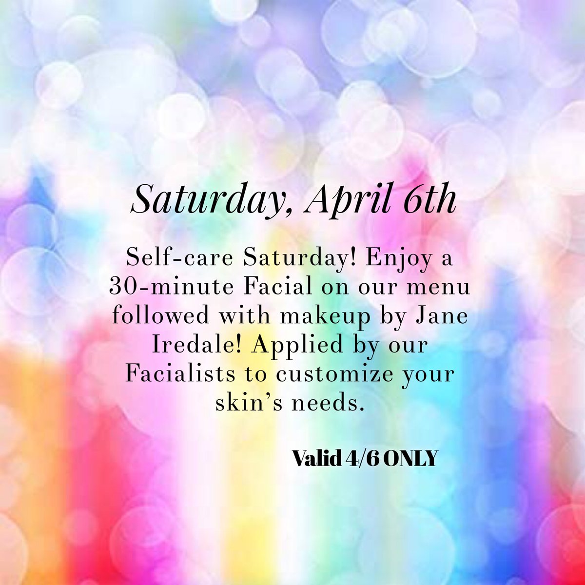 facial_bar's tweet photo. This week’s Specials! Book now and don’t miss out! https://t.co/LowryP0sXP