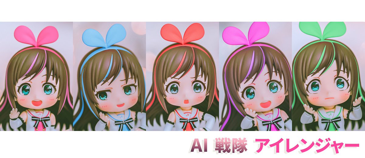 herbiecide's tweet photo. A.I. Sentai AI Ranger :D
#KizunaAI #nendoroid #AIRanger https://t.co/9kBmgz1Yr2