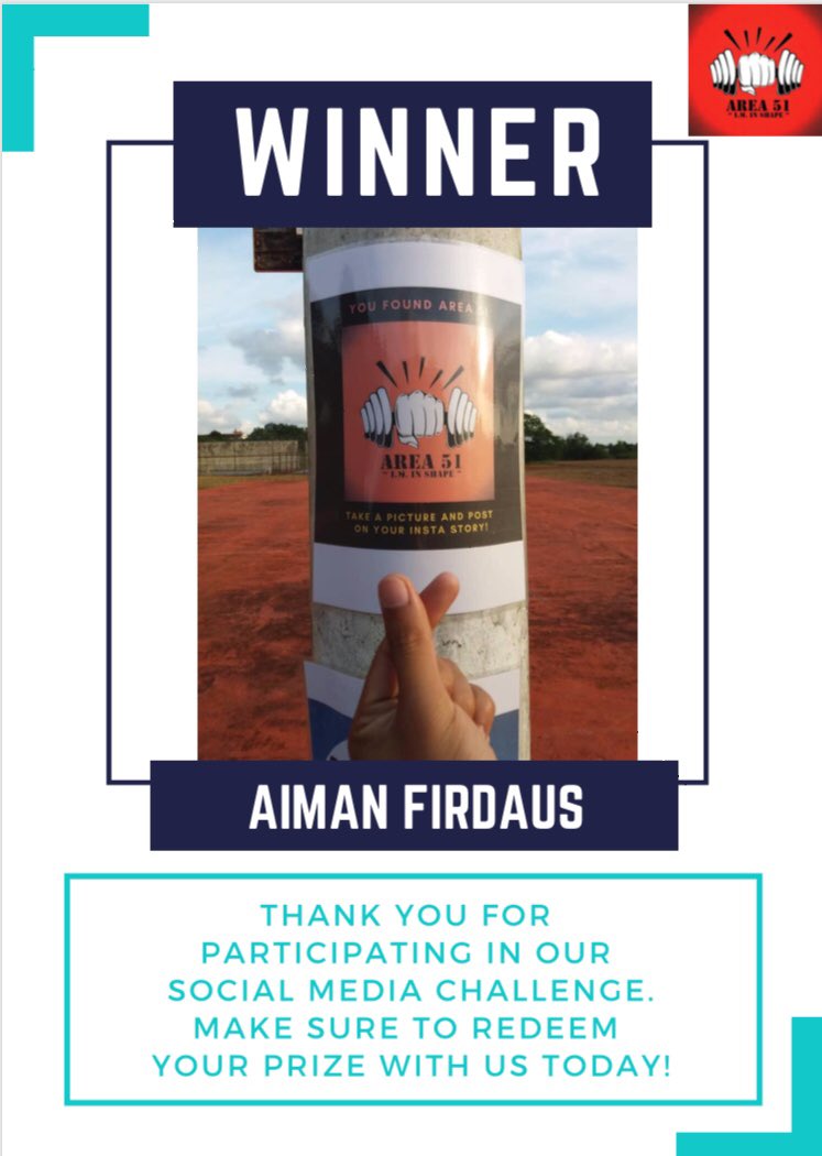 AreaaFiftyOne's tweet photo. Announcing our Find Our Logo Challenge ! Congrats to these winners and thank you to all the participants for joining our challenge #soc3533 #teamkpmim https://t.co/aUpZ0ZvPhW