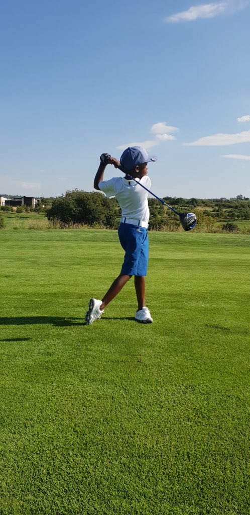 Touted as the next Tiger Woods, this 7-year-old South African golfer is breaking world records