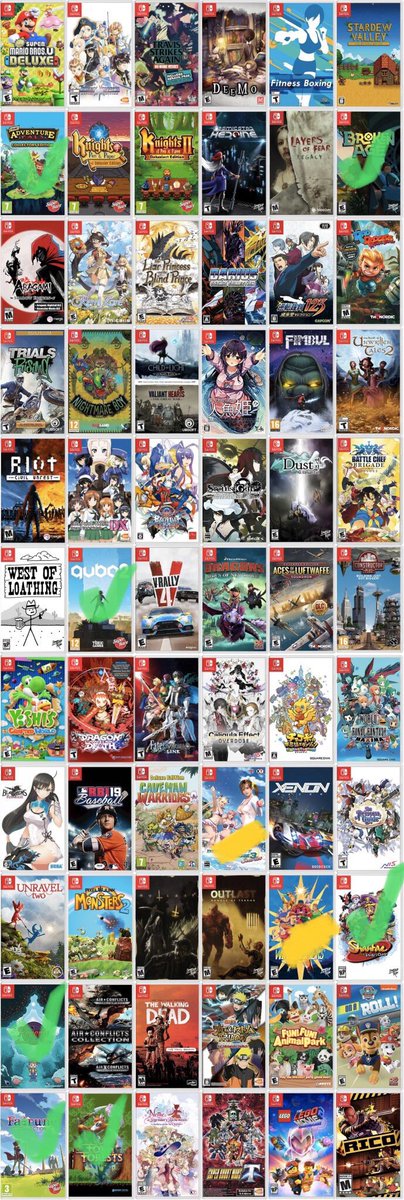 BennyKong64's tweet photo. Do you like to play #Bingo?
#SwitchCorps’ OG @ejfanatic was so creative to compose a #BingoCard covering all physical releases in Q1 2019.
Join us to play #SwitchBingo!
Follow Erica to not miss any upcoming cards that are planned to be dropped every quarter!
More info below https://t.co/qjNEm5mzCy