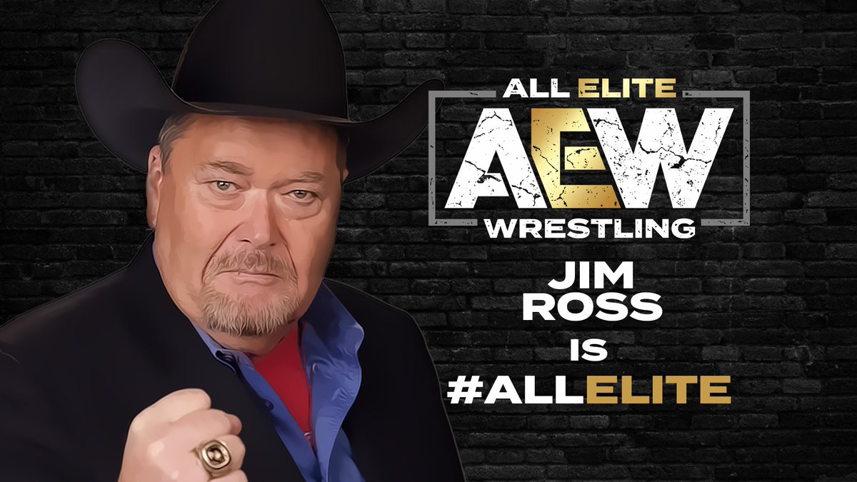 Legendary WWE voice Jim Ross joins All Elite Wrestling