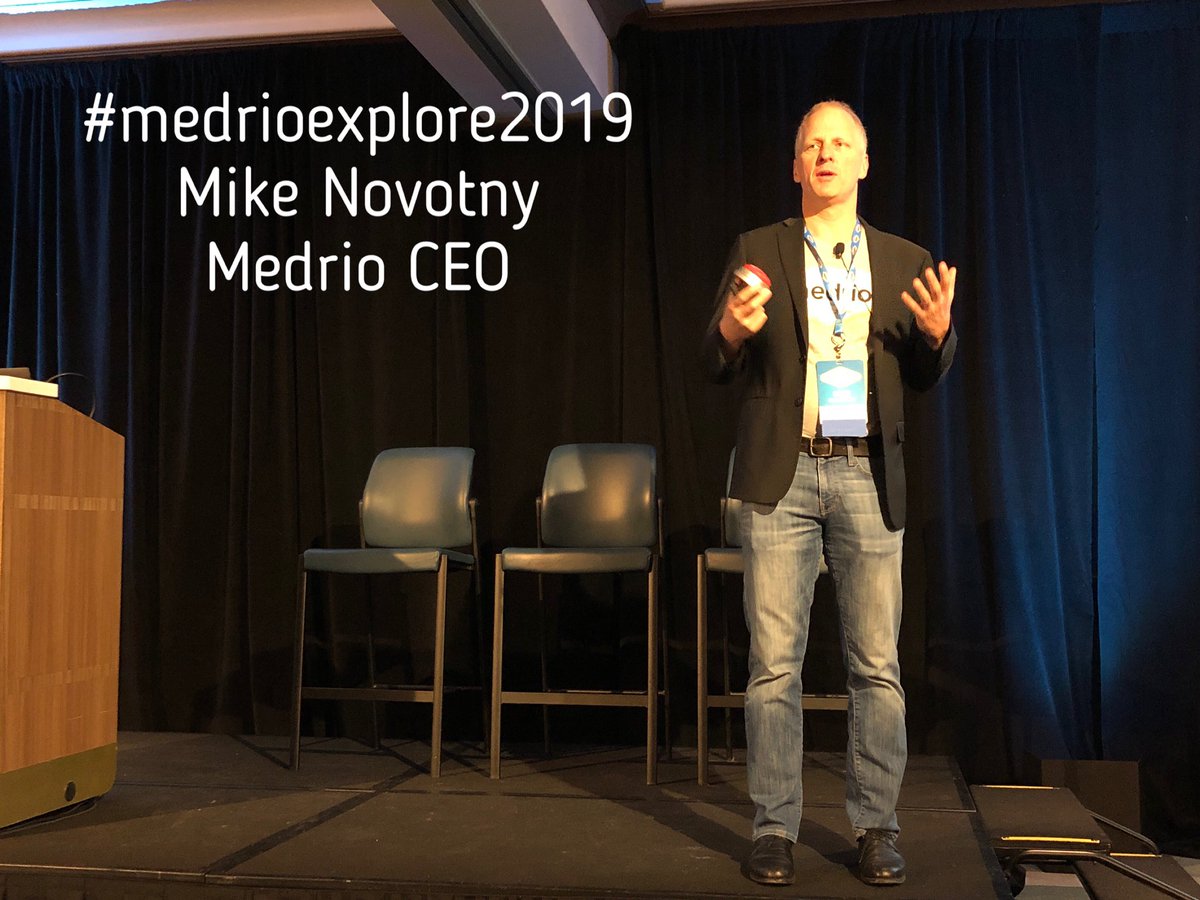 graphix08's tweet image. #MedrioExplore2019 #ceo @medrio #savingahalfamillionlives #keynote
