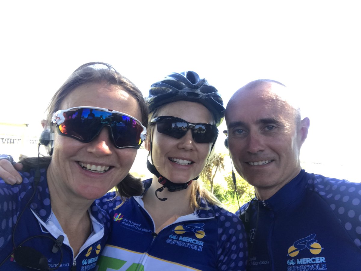 Fuzzyleeza's tweet photo. #mercersupercycle19 day 5 from Burra to Wallaroo was around 185km. lots of sunshine and smiles. 700km down and 300km to go. #merceractive @lifeatmercer @MercerAu @supercycle_au #teammercer https://t.co/oR6LRgluWp