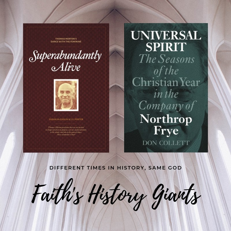 Thomas Merton. Northrup Frye. Two men who led separate lives in different times, yet we can learn from them both. Each man brings his own mystical enjoyment to faith.

For more about Merton, read: bit.ly/superalive
For more about Northrup Frye, read: bit.ly/northfrye