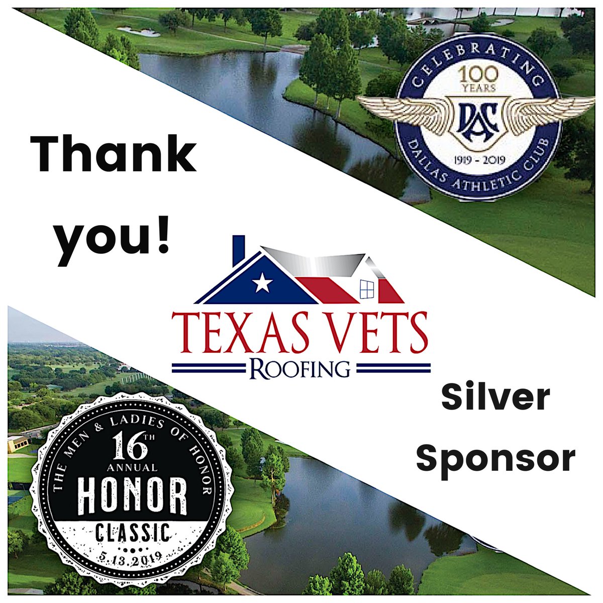 TheMenofHonor's tweet photo. Thank you, @TexasVetsRoofing, for stepping up to be a Silver Sponsor! 🇺🇸 We appreciate you and all our veterans more than we can say!
Sponsor, play, or support a team to help DRIVE 🏌🏽‍♂️OUT FATHERLESSNESS at https://t.co/ZSLs9qwqyT https://t.co/jYWIbOhPhT