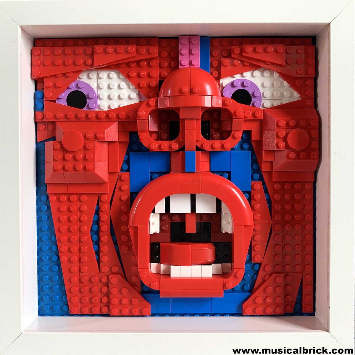 MusicalBrick's tweet image. #ShadowBoxFrame the Schizoid man 
#kingcrimson #21centuryschizoidman #inthecourtofthecrimsonking #lego #robertfripp